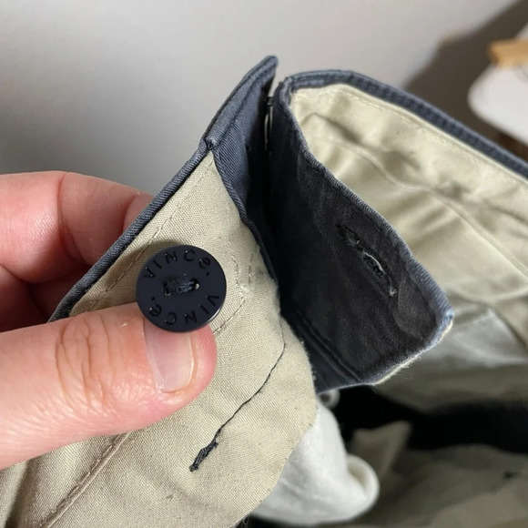 Vince Women’s Coin Pocket Chino Pants in Coastal Blue-Grey Size 12 - Picture 13 of 13